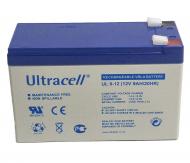 Батарея акумуляторна ULTRACELL UL9-12, 12В, 9Ач, AGM